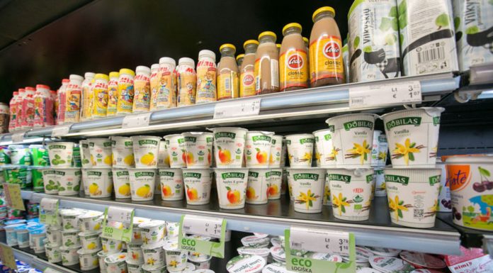 Parduotuvių lentynose – tik saugūs vartoti pieno produktai