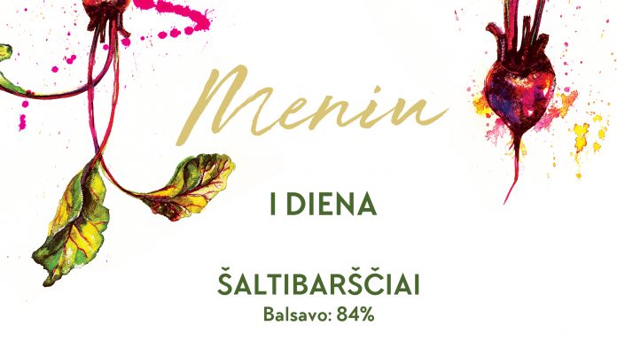 Nacionalinio meniu balsavimas baigėsi: pirmose gretose – šaltibarščiai