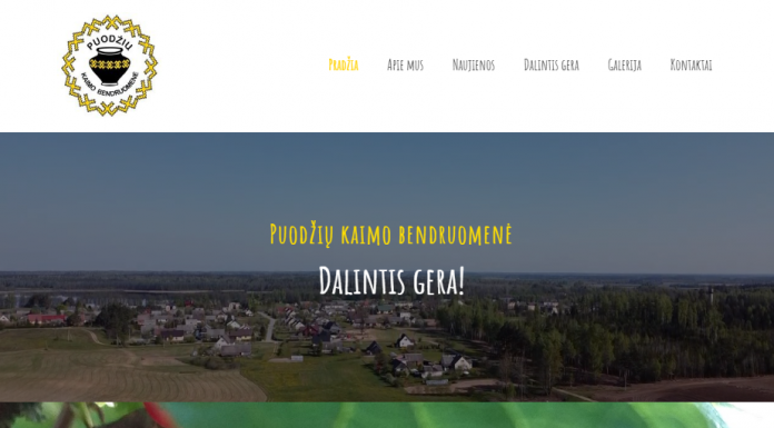 BENDRUOMENĖ PAGALBOS PRAŠYMUS TELKIA NAUJOJE SVETAINĖJE
