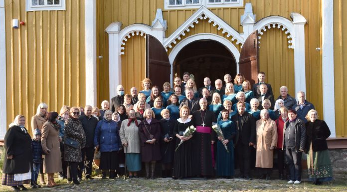 Marcinkonyse dvasingai švęsti tituliniai Simajudo atlaidai ir bažnyčios jubiliejai