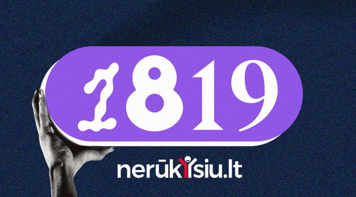 Pradeda veikti pagalbos linija norintiems mesti rūkyti – 1819