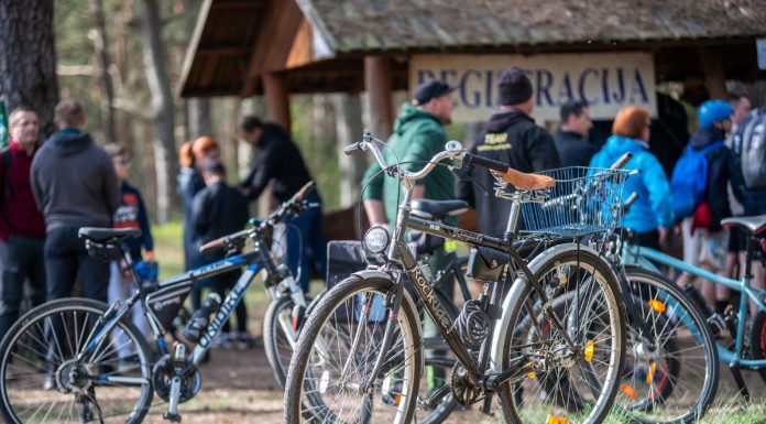 Dviračių žygis su dzūkišku prieskoniu