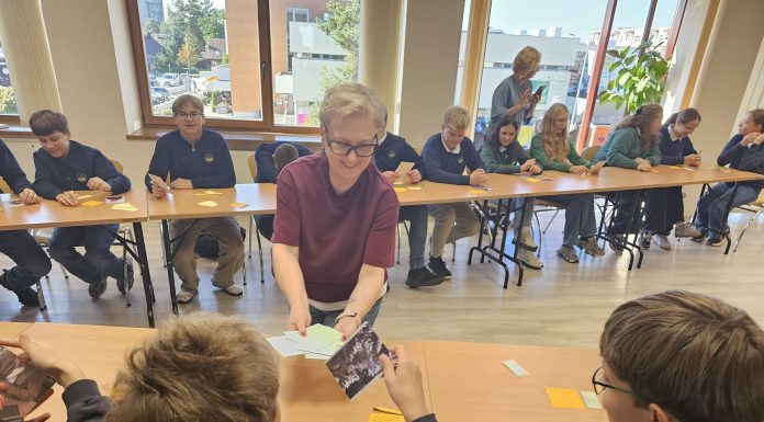 Rašytoja Ilona Ežerinytė žadino septintokų vaizduotę